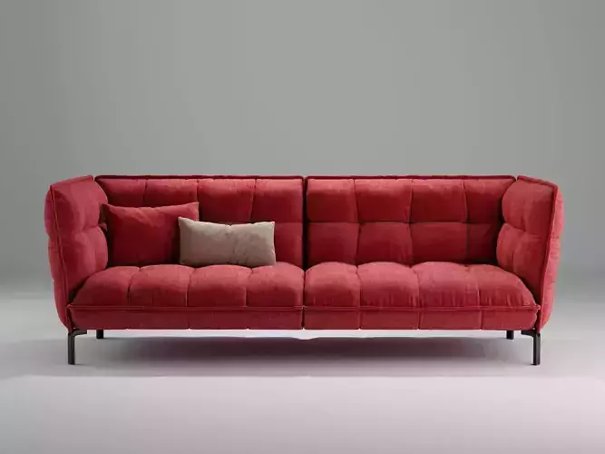 Husk Sofa HS261 3D model Husk Sofa HS261 3D model