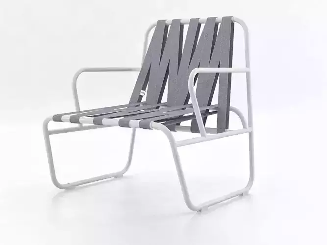Dozequinze Armchair 3D model