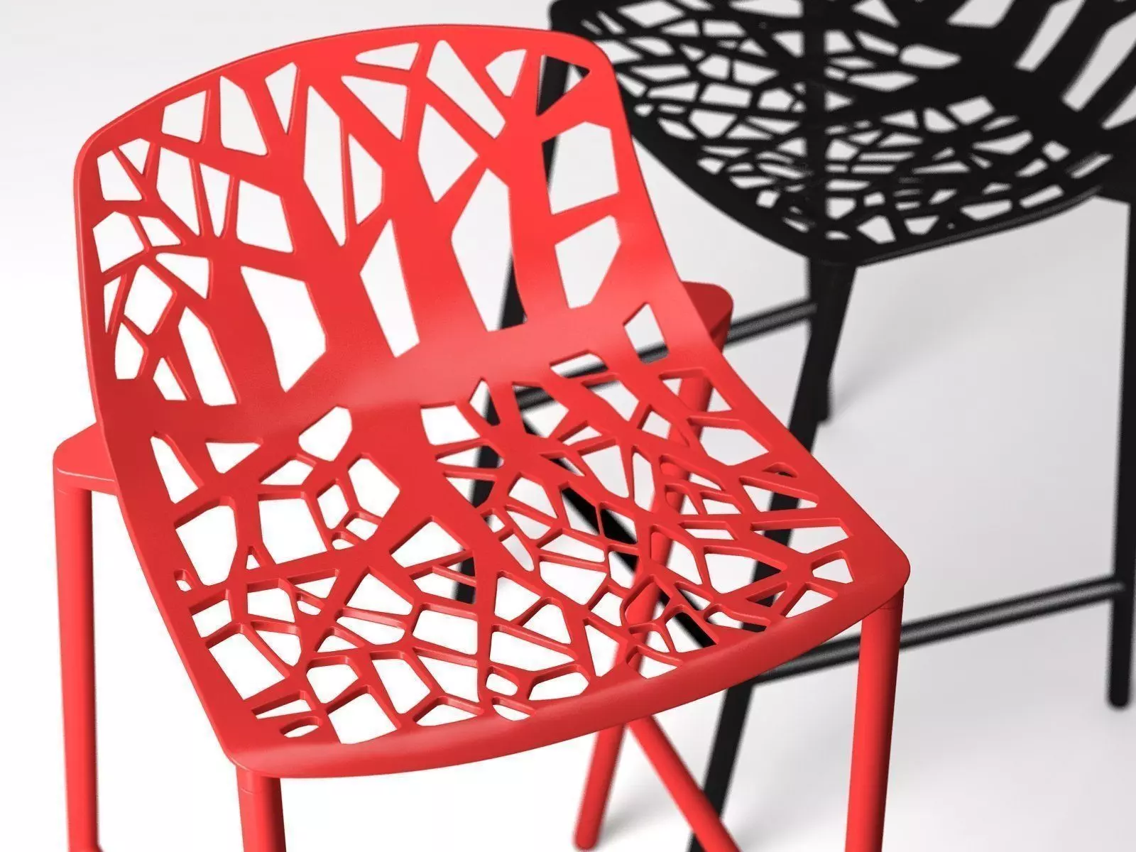 Forest Barstool 3D model_2