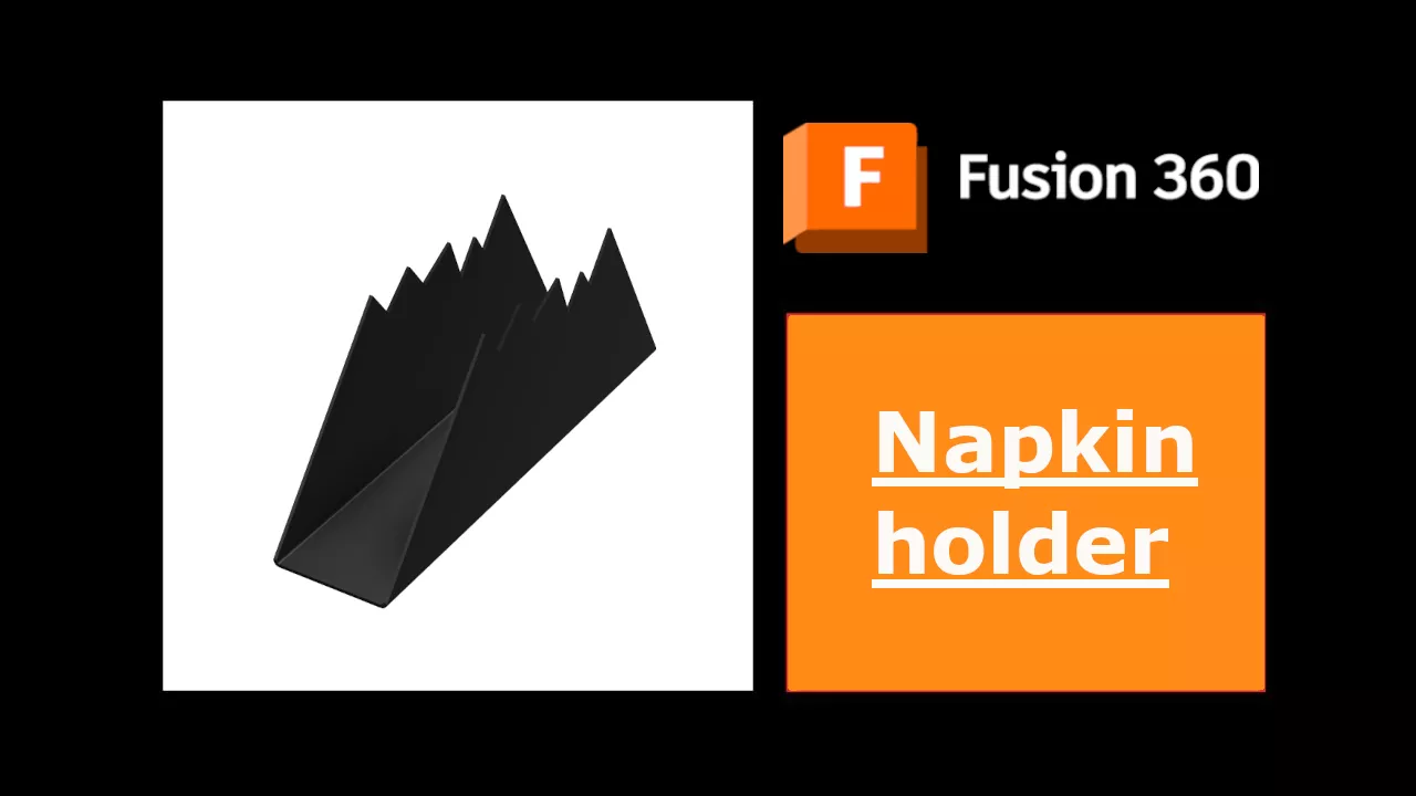 Napkin holder Mountain 3D print model