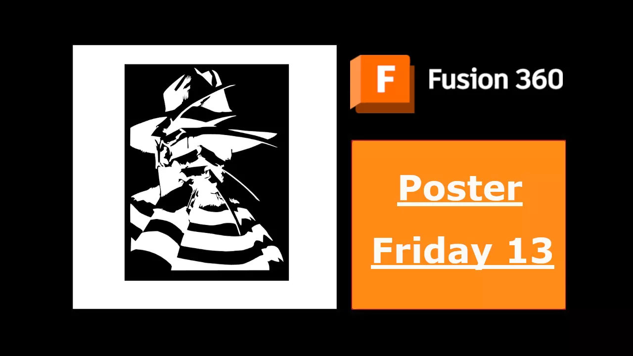 Poster - Friday 13 Decor 3D print model