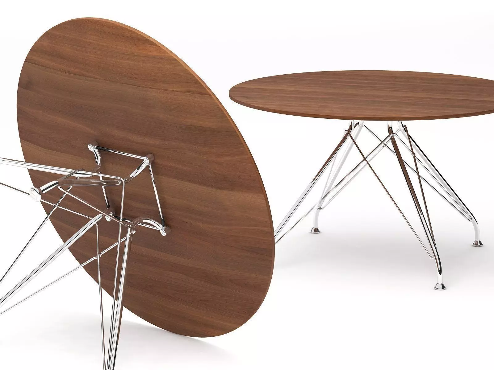 Wire table 3D model | CGTrader