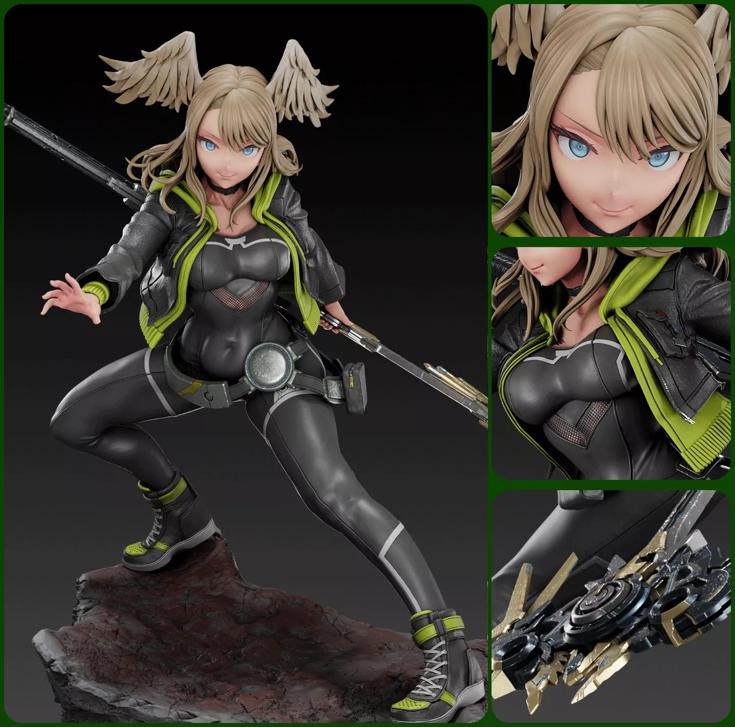 Eunie - Xenoblade 3D print model