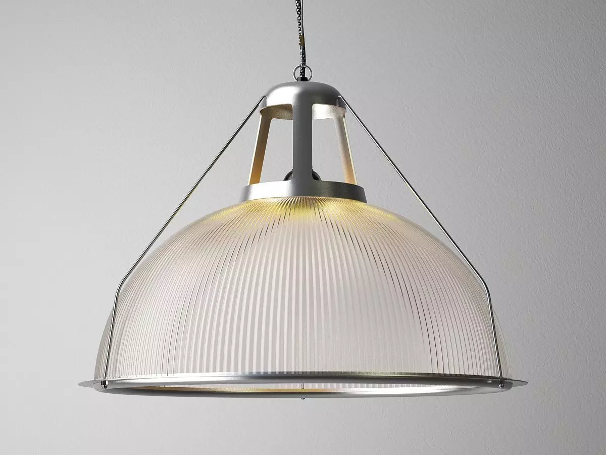 Phane industrial pendant light 3D model_4