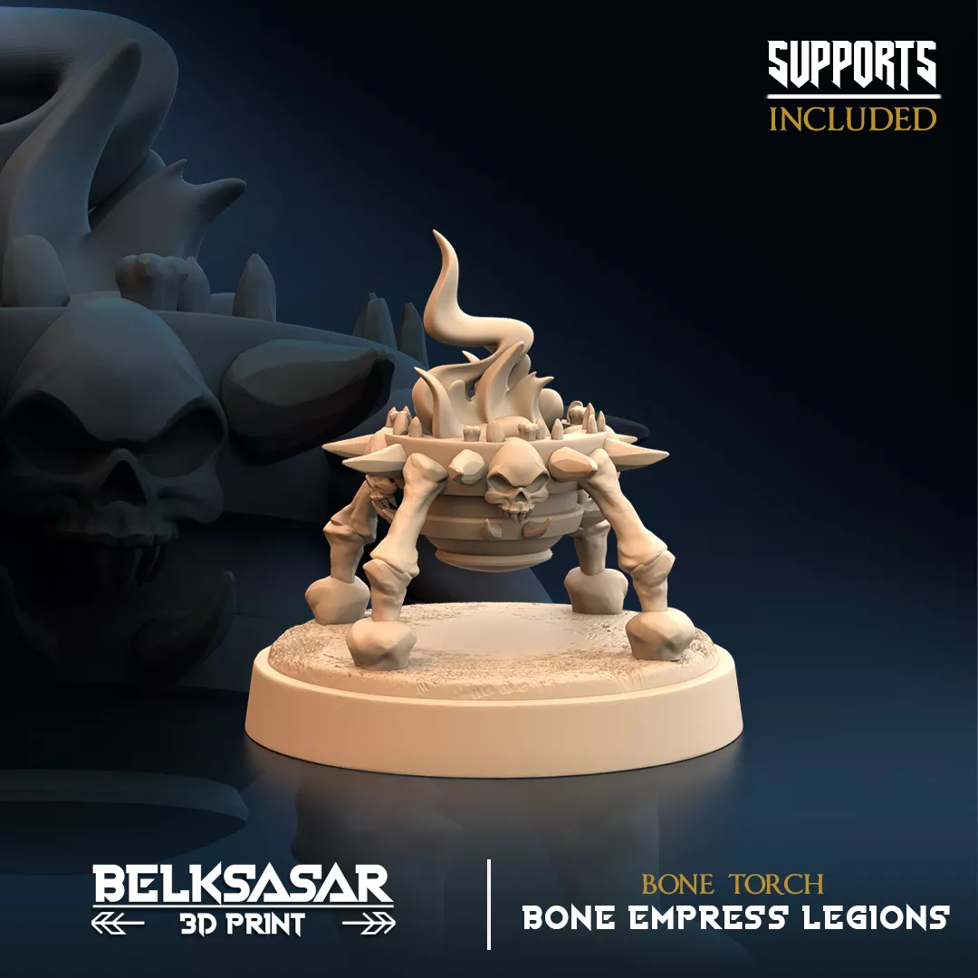 Bone Torch Objetive 3D print model
