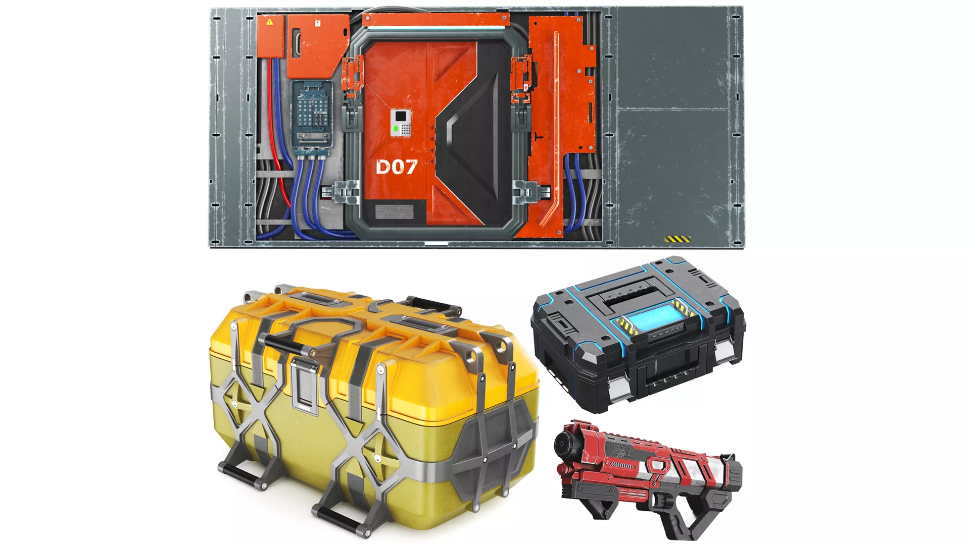 Sci Fi Collection 3D model