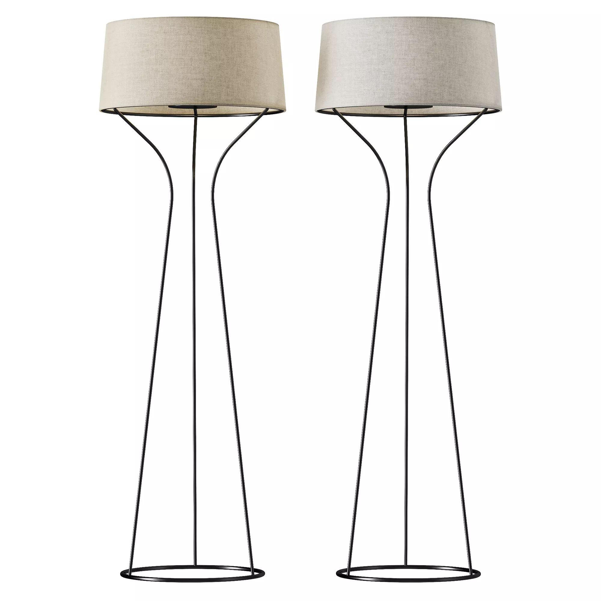 Orsjo Aria Floor Lamp 3D model