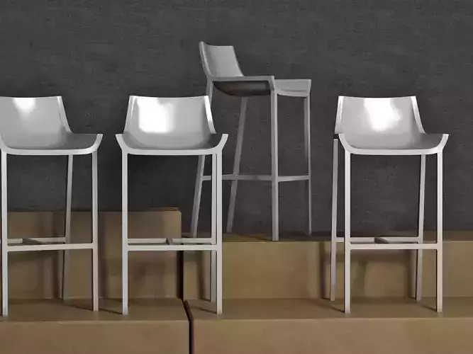 Sezz Barstool 3D model
