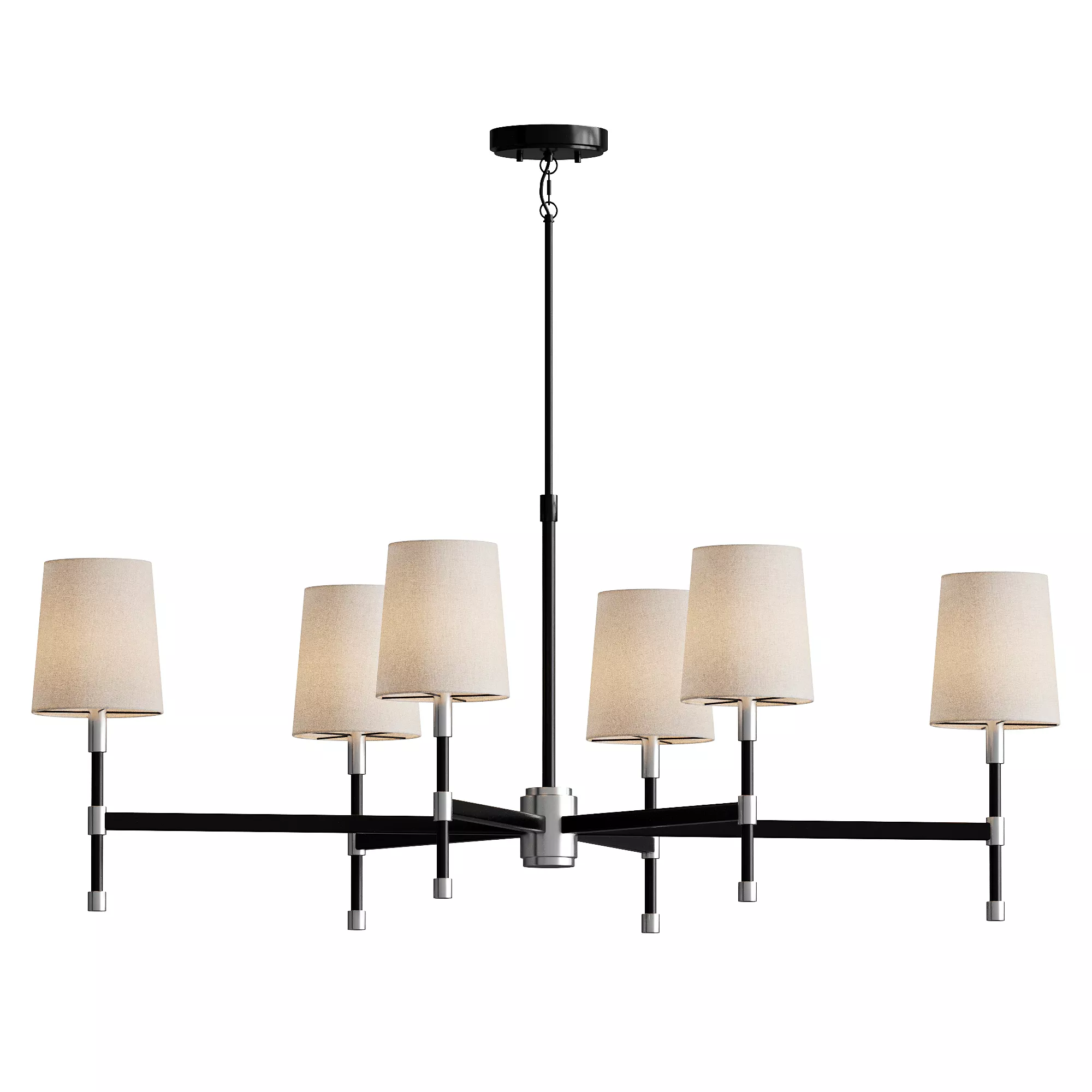 Brody Linear Chandelier 3D model