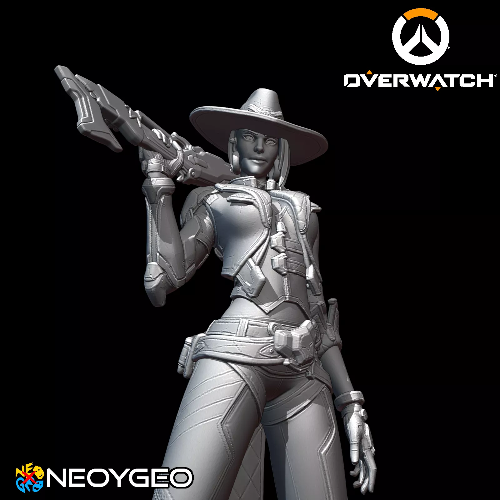 ASHE - OVERWATCH 3D print model