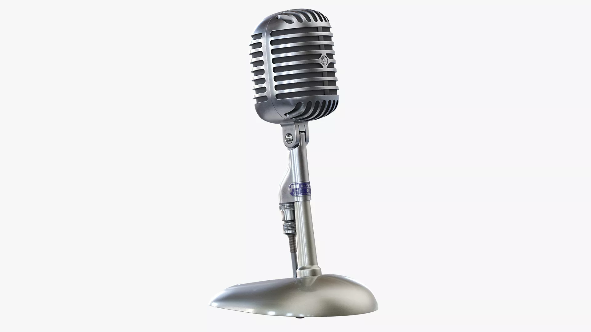 Shure 55 Microphone 3D model