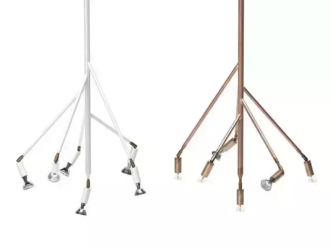 Kvist 6 pendant light with three branches hanging from it