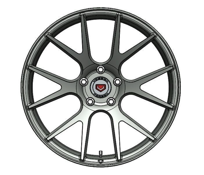 VOSSEN VPS 306 WHEEL 3D model_9