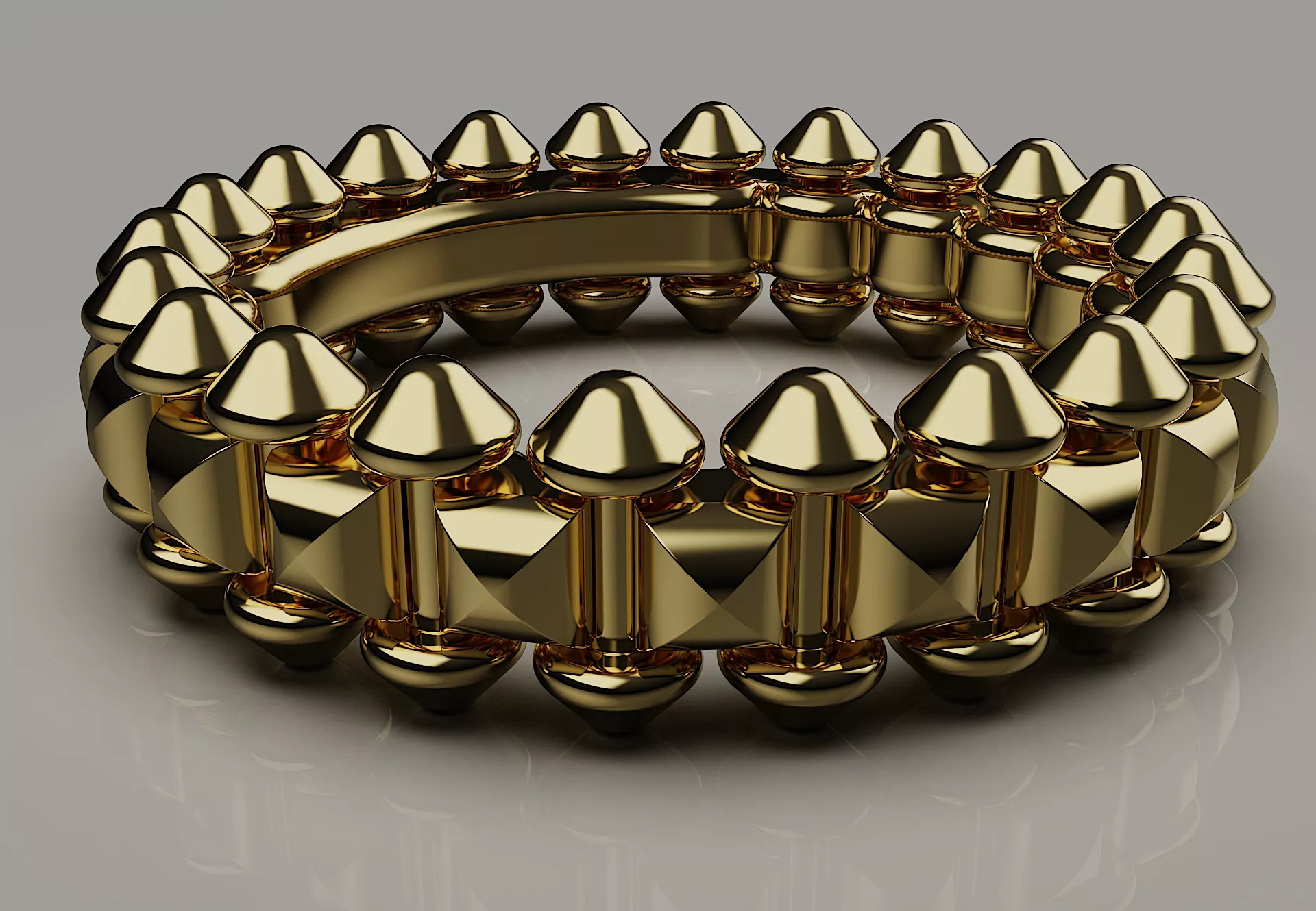 clash ring de cartier N21 3D print model