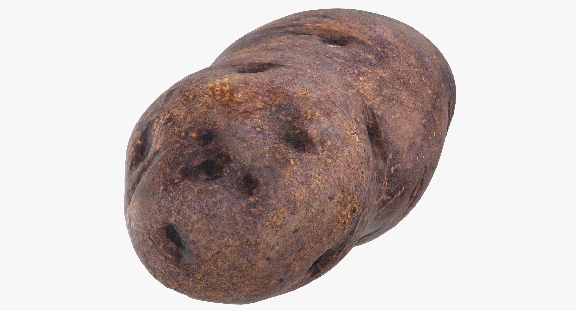 Purple Potato 04 3D model