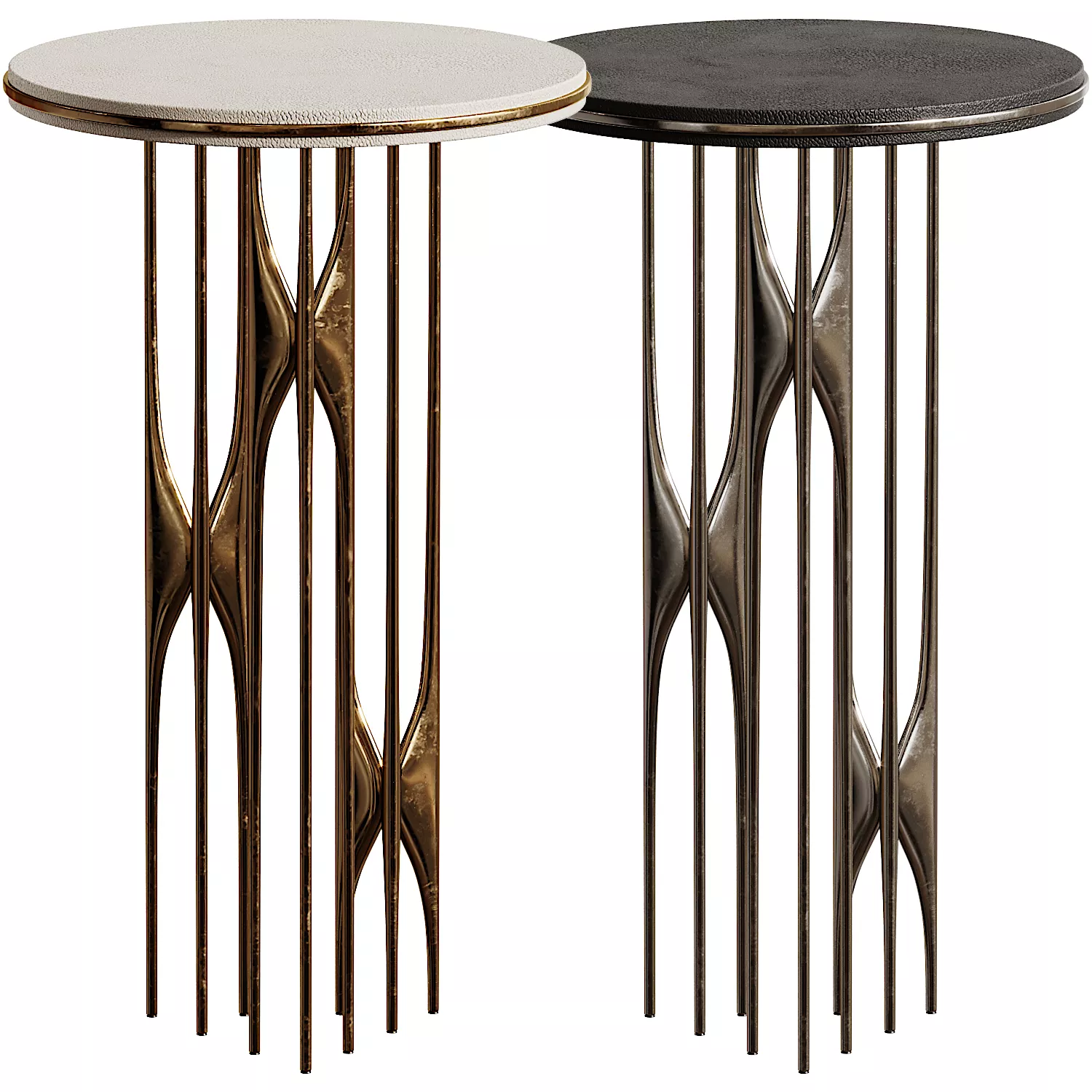 Plumeria Side Table 3D model