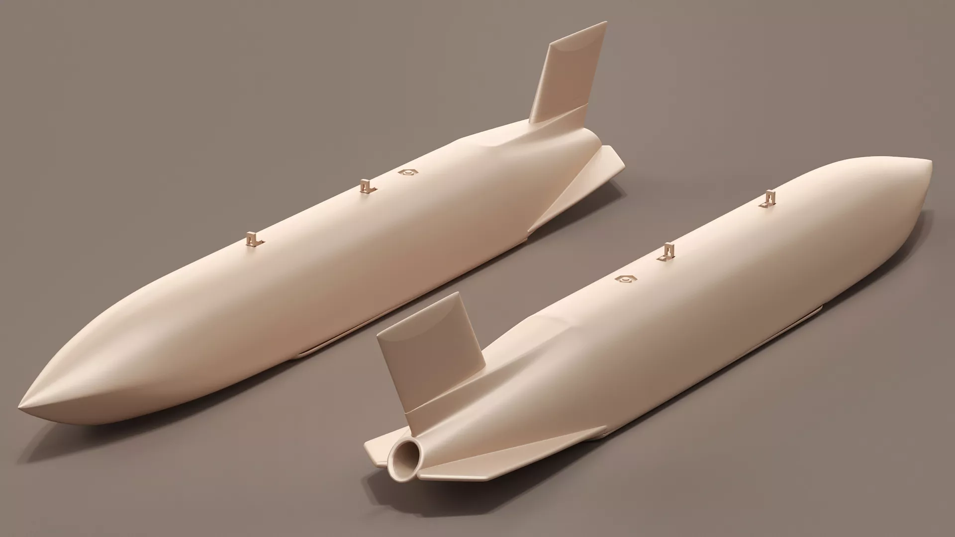 Cruise Missile AGM 158 JASSM for 3D Print 3D print model