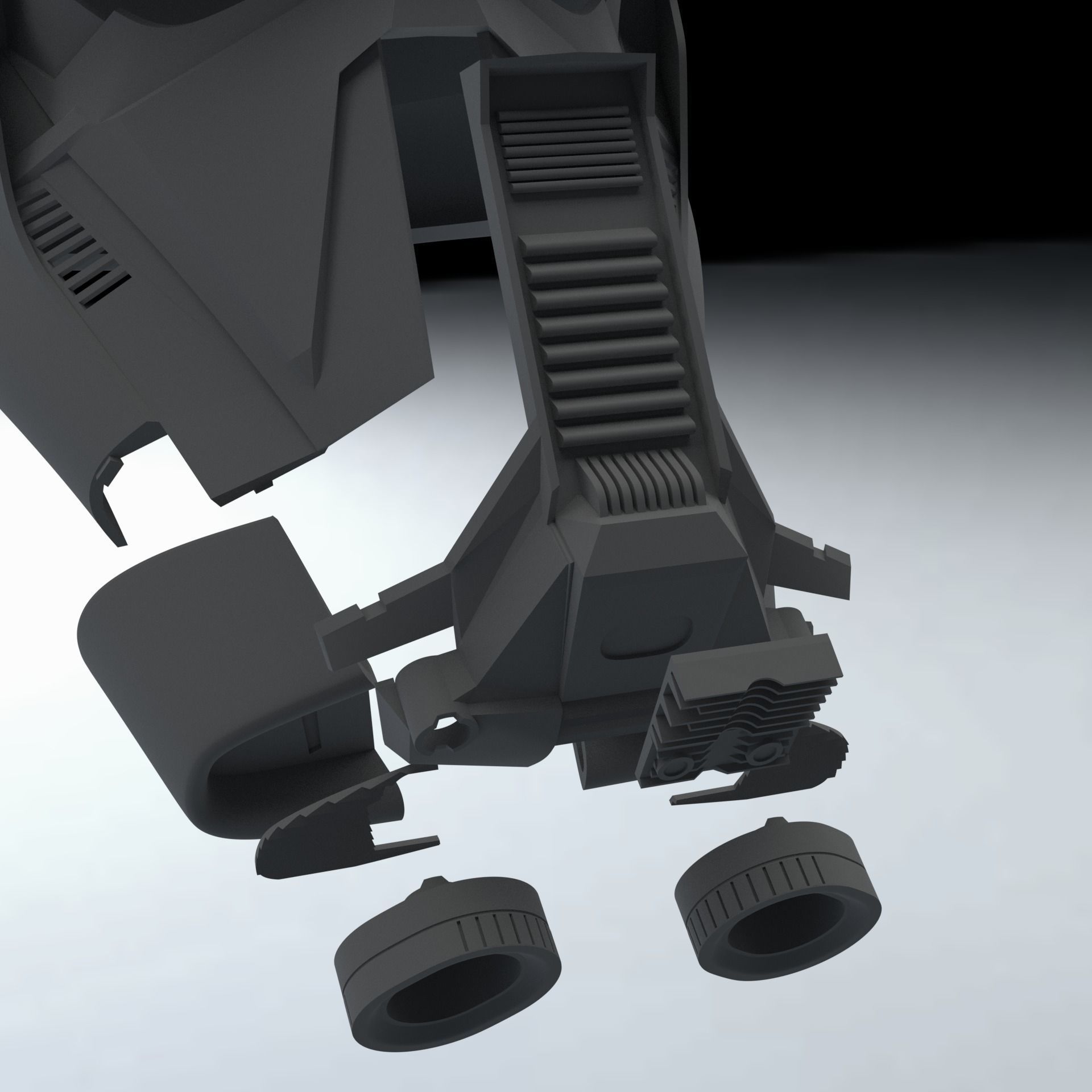 OLD VERSION Death Trooper Helmet 3D print model_2