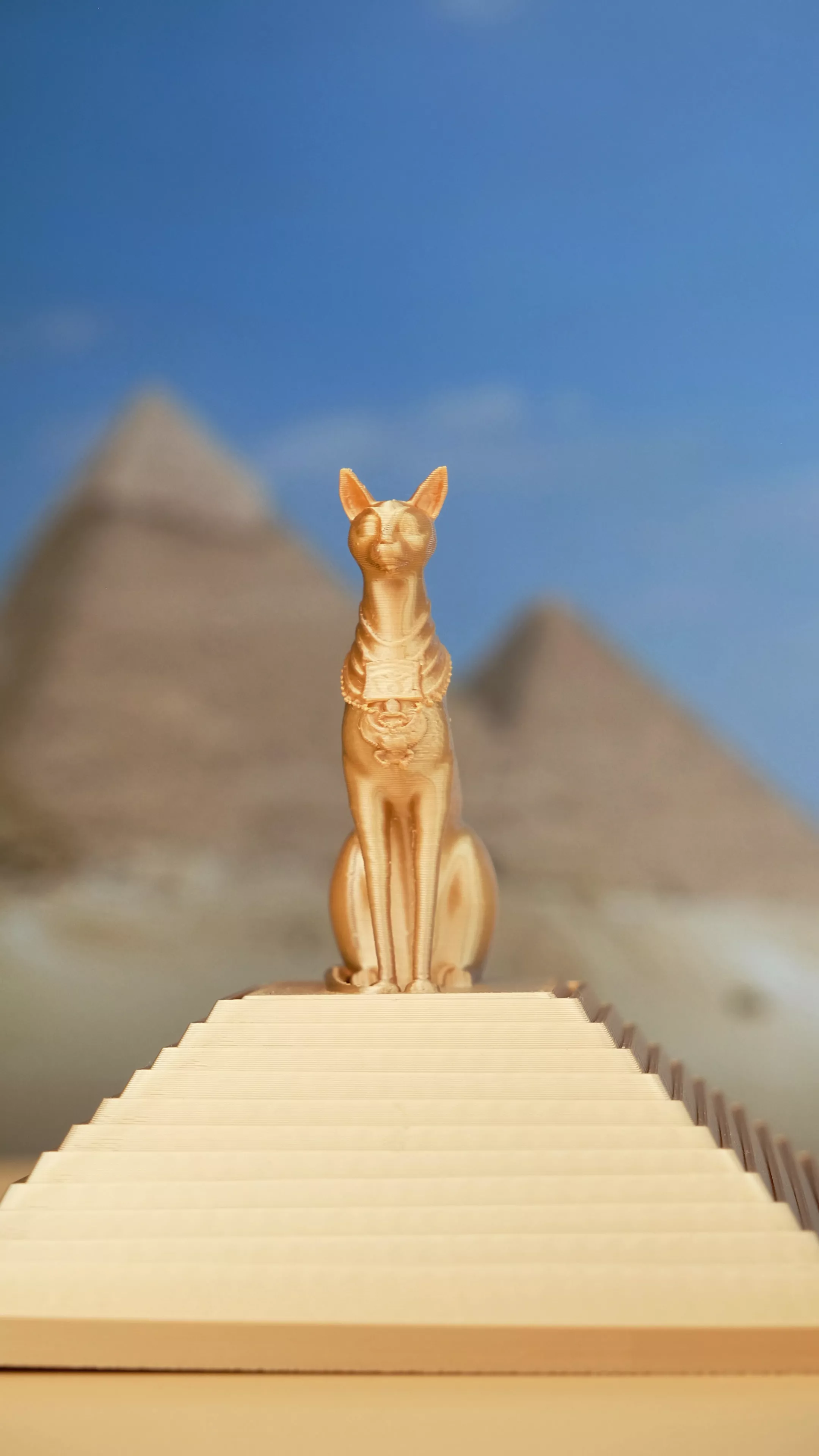 Pyramid Radish Tower Fidget Toy 3D print model
