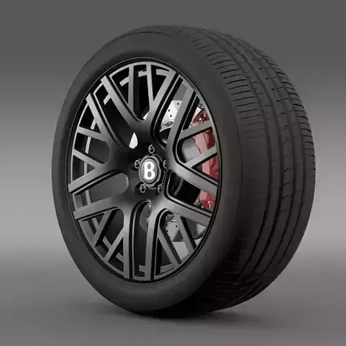 Bentley Continental GT Speed wheel