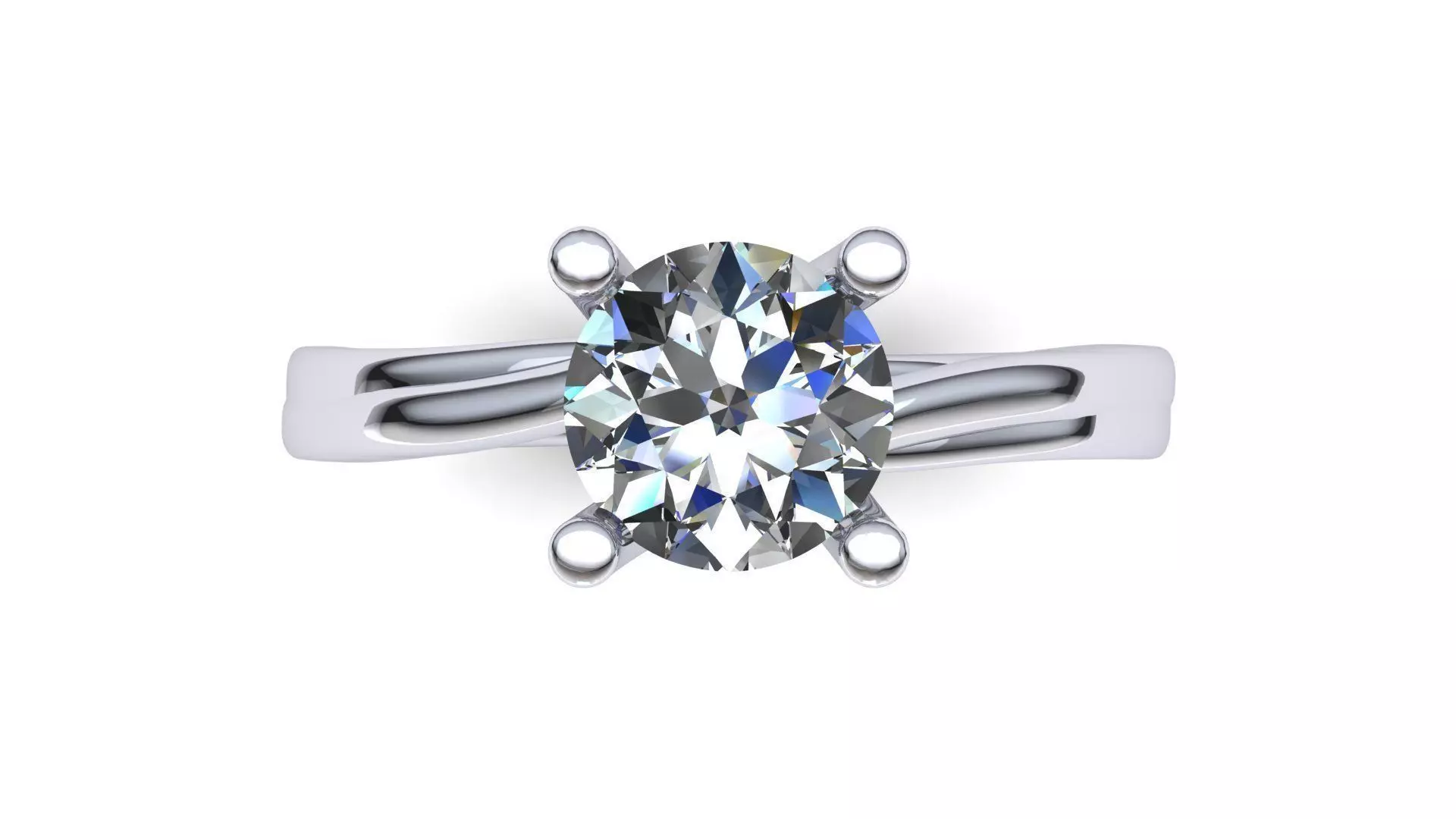 Diamond Ring Free 3D print model_0