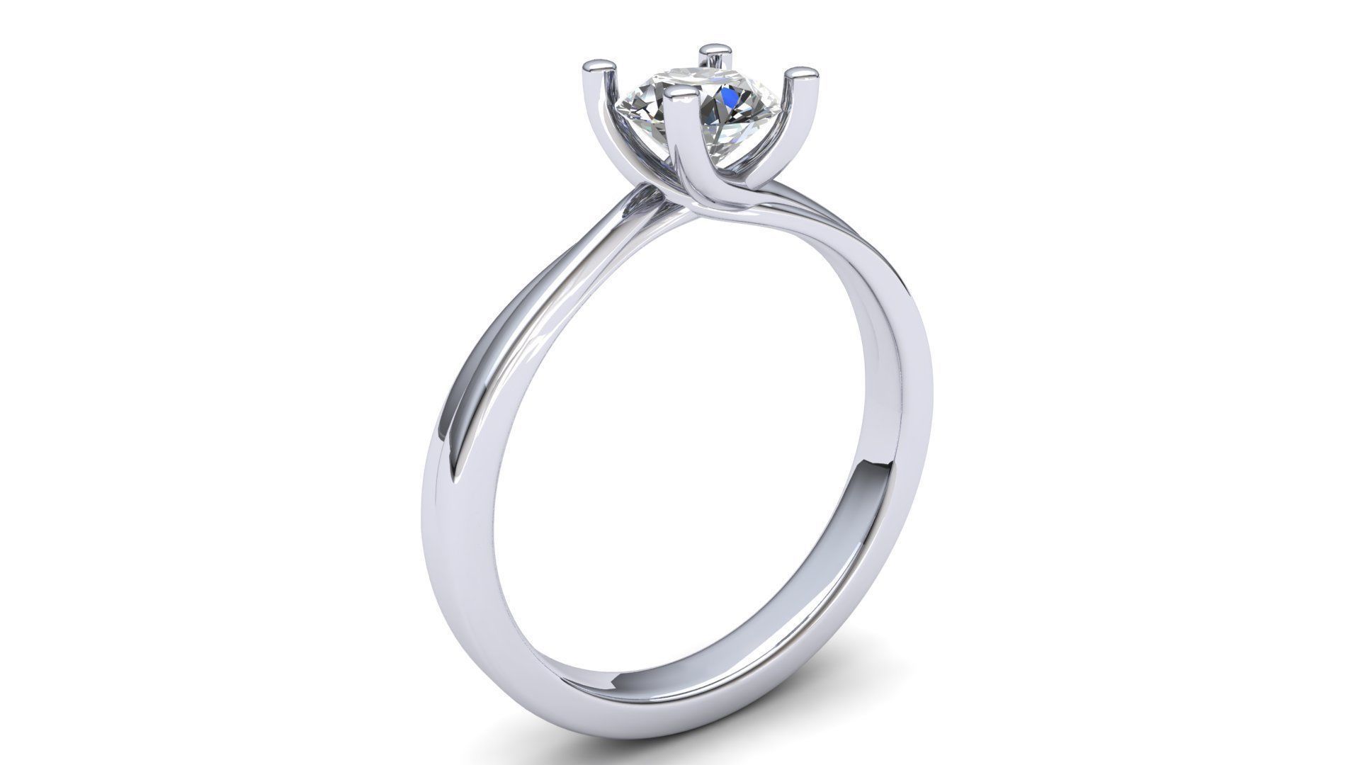Diamond Ring Free 3D print model_1