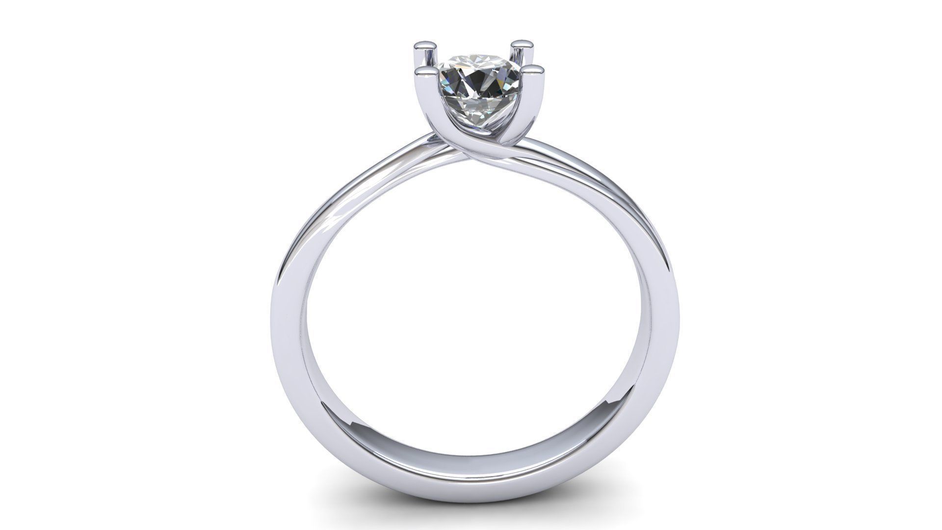 Diamond Ring Free 3D print model_2