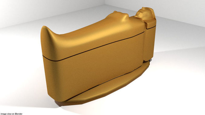 Coffin - Egyptian 3D model
