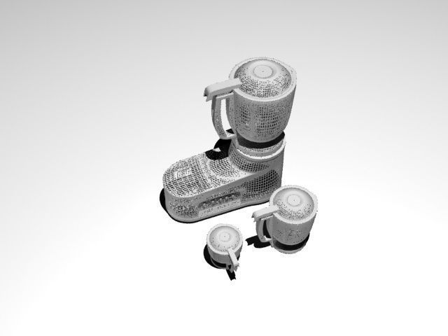 Mixer-Grinder blender - blender Low-poly 3D model_5