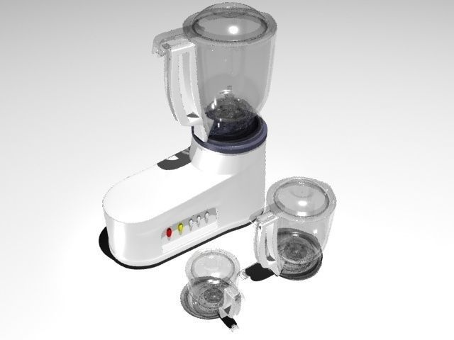 Mixer-Grinder blender - blender Low-poly 3D model_6