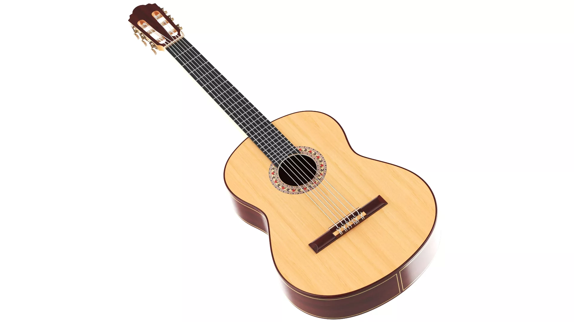 Acoustic Guitars 3D model