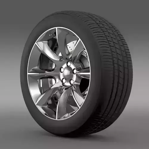 Dodge Challenger SRT wheel