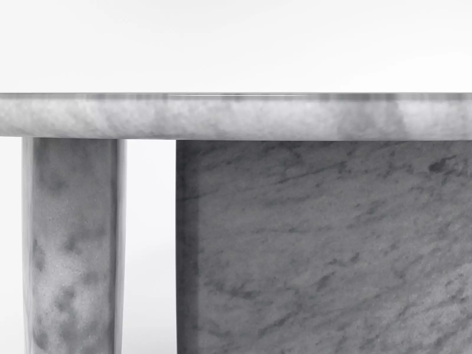 Tobi-Ishi table with rectangular shape 3D model_10