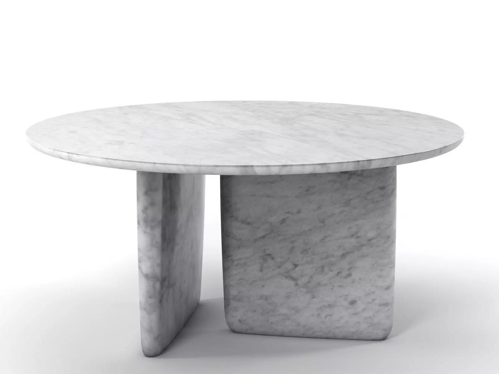 Tobi-Ishi table with rectangular shape 3D model_8