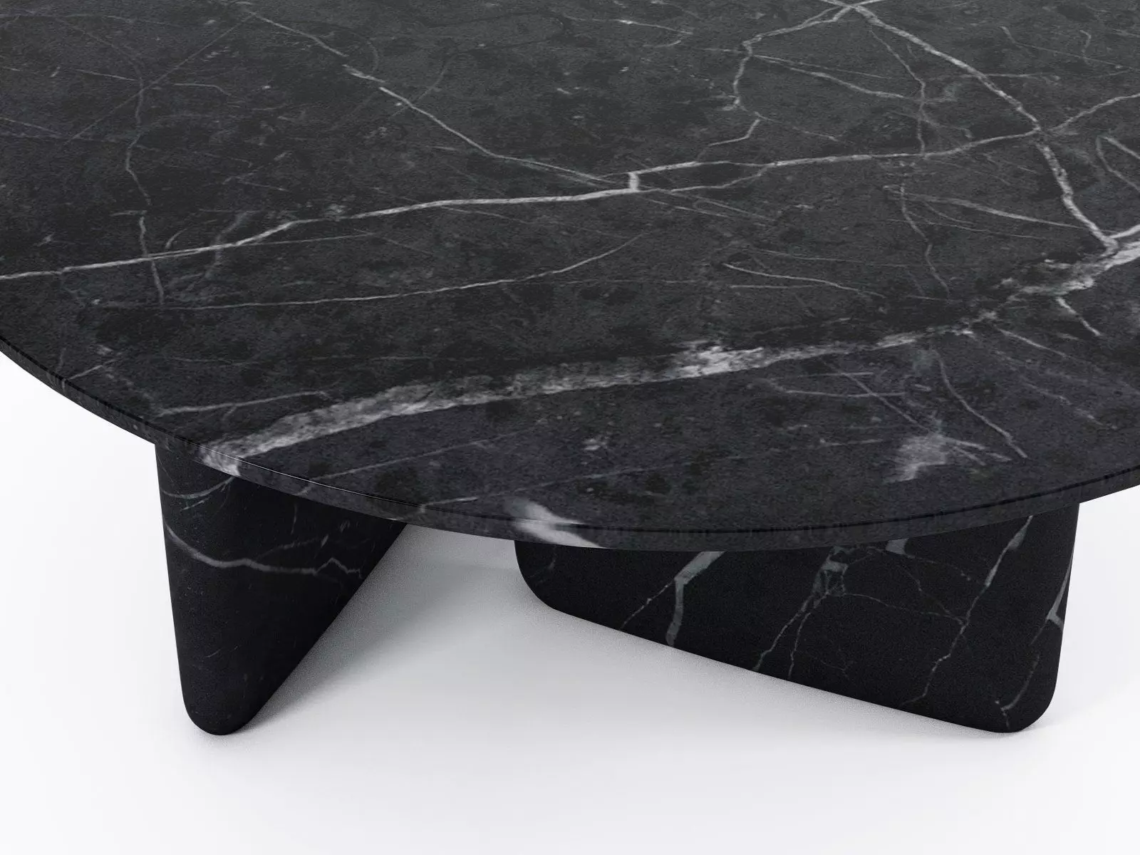 Tobi-Ishi table with rectangular shape 3D model_4