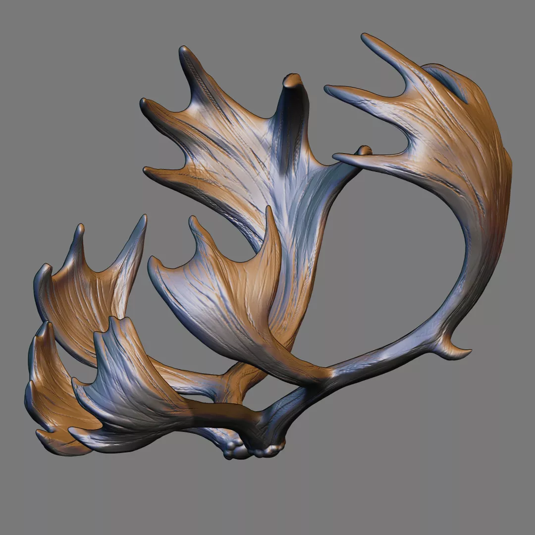 Reindeer Antlers 3D print model