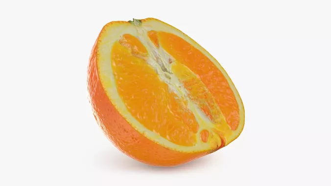 Cut Half Orange 02