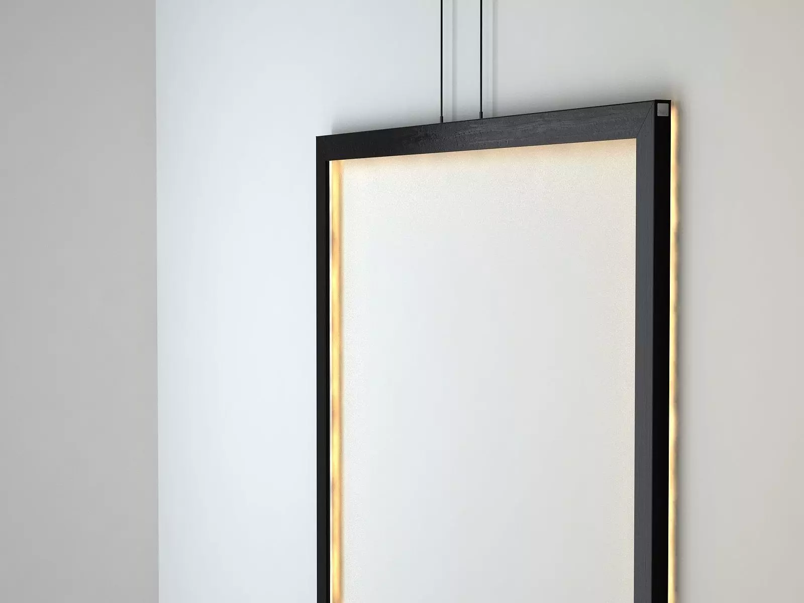 Framed Square 3D model_0