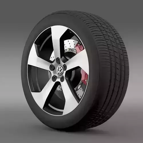 Volkswagen Golf GTI wheel