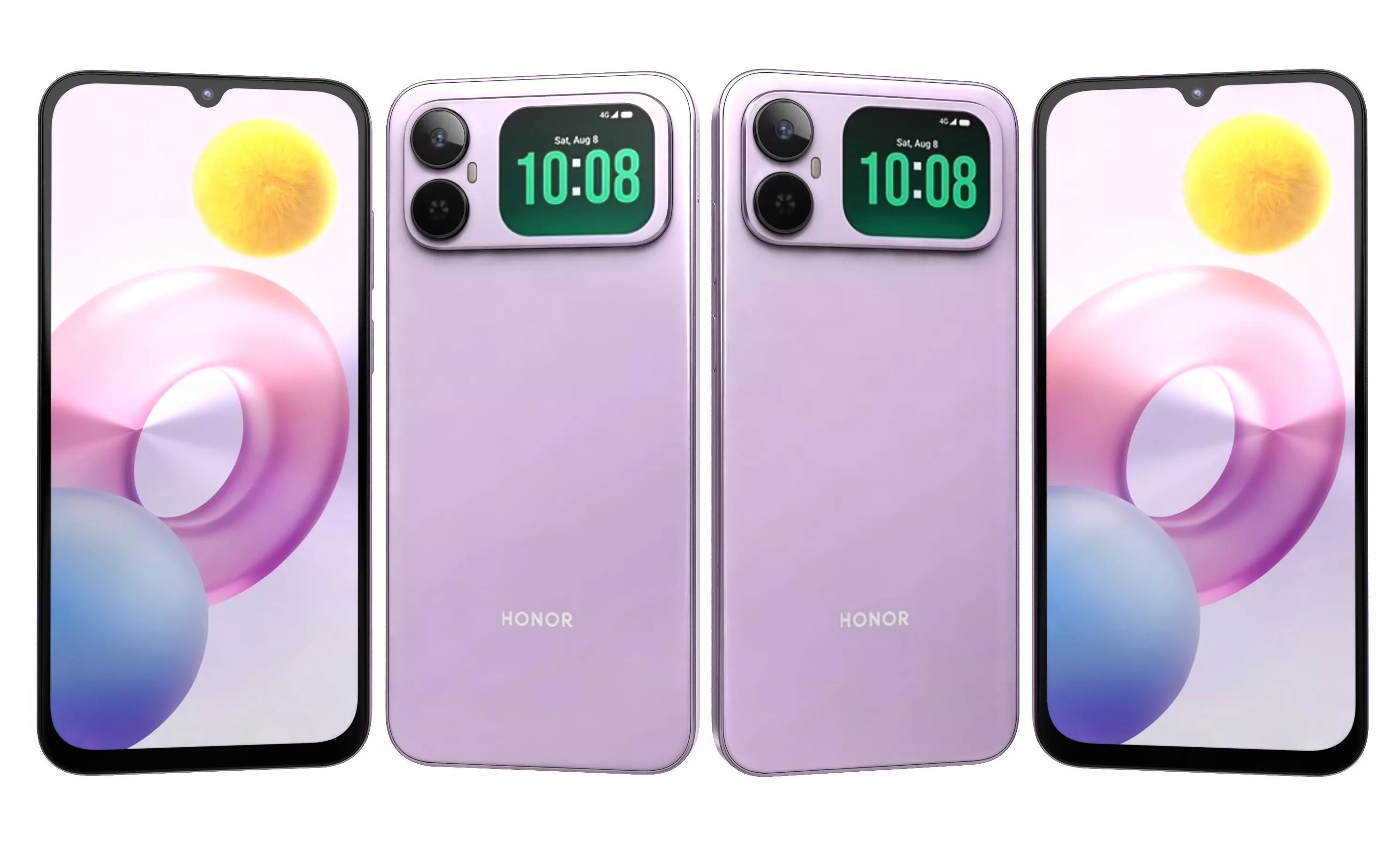Honor Play 20A Purple 3D model