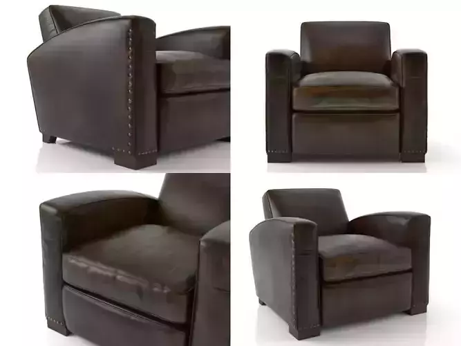 Library Leather Chair