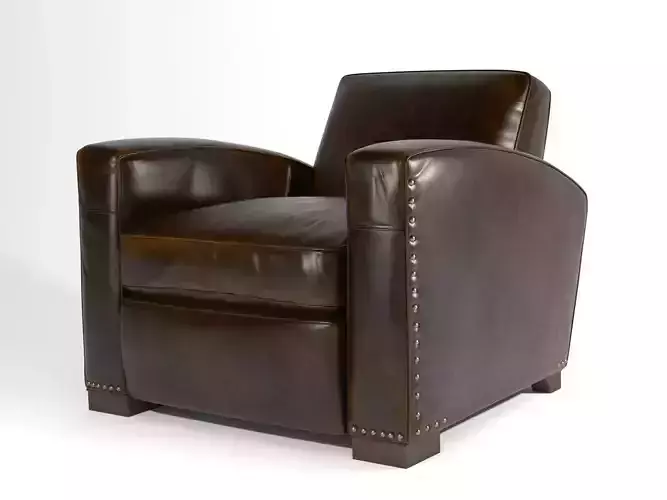 Library Leather Chair
