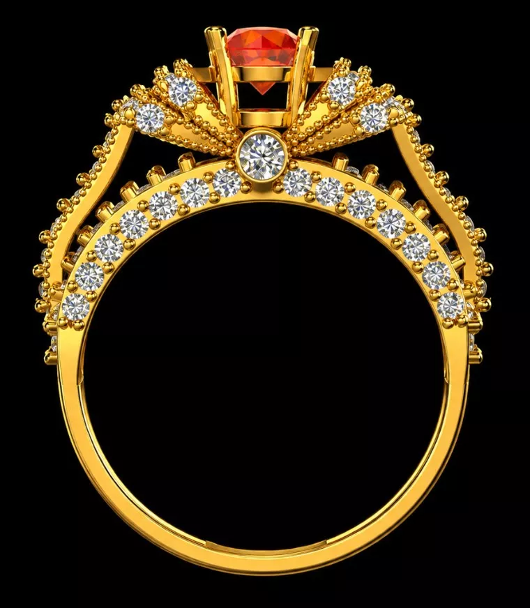 ANTIQUE RING 3D model