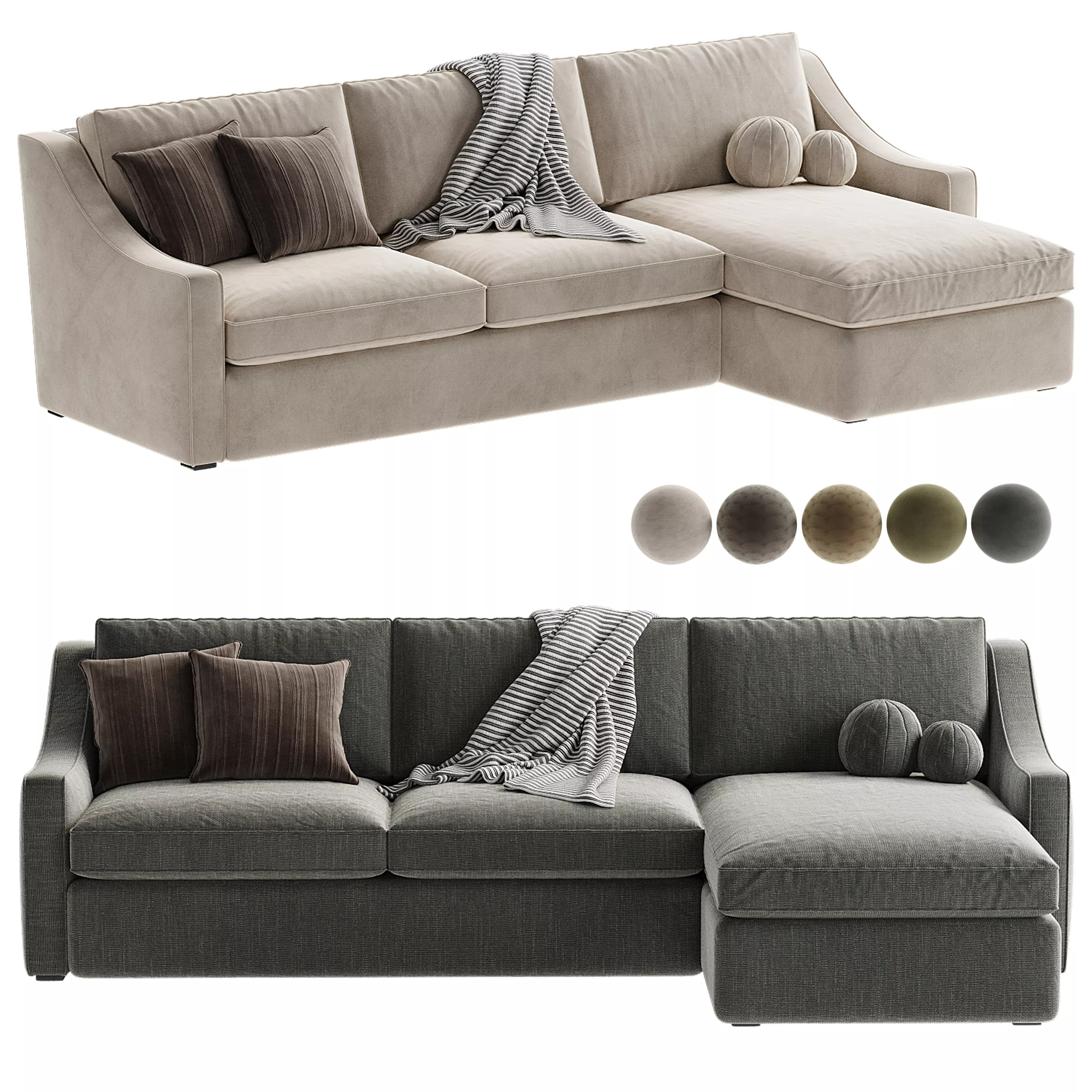 modul mike sofa 3D model