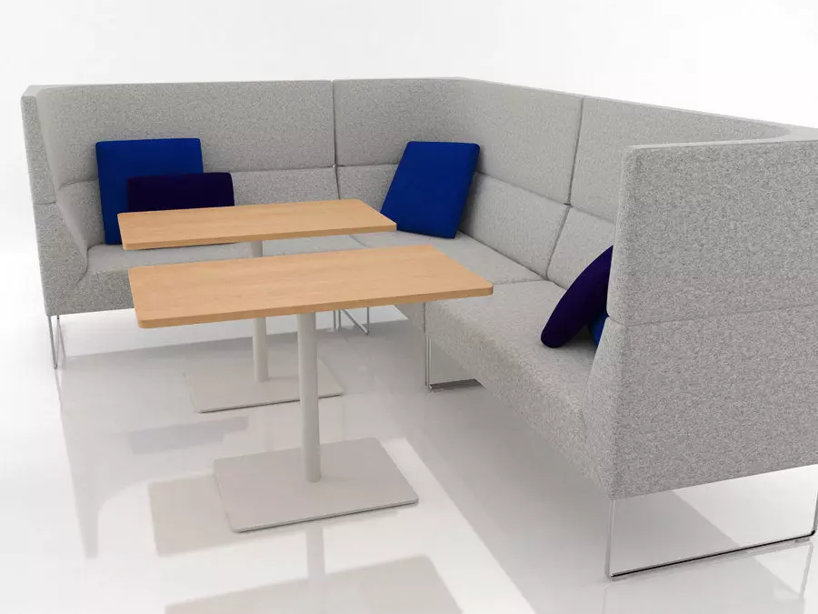 Mason High Back Set 3 3D model_2