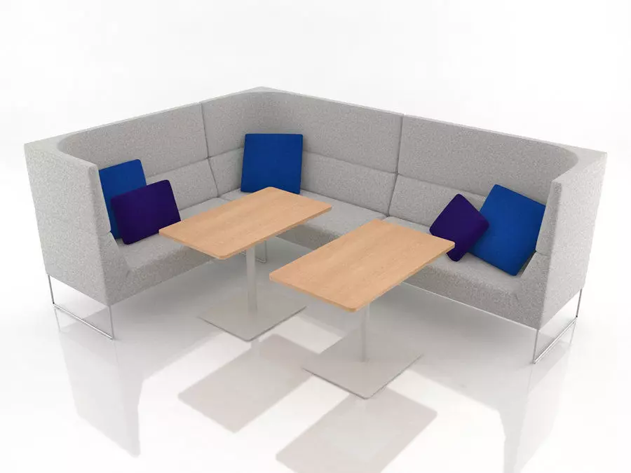 Mason High Back Set 3 3D model_1