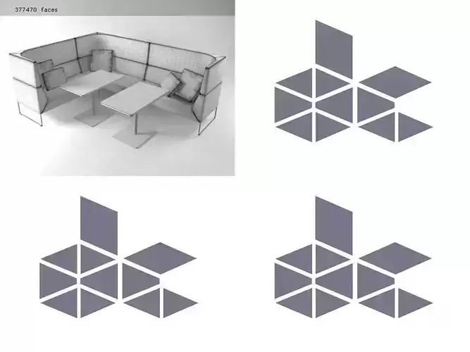 Mason High Back Set 3