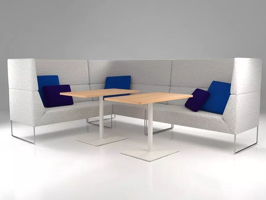 Mason High Back Set 3 3D model_7