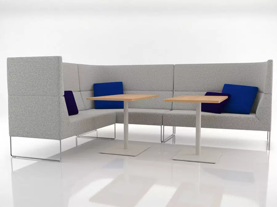 Mason High Back Set 3 3D model_0