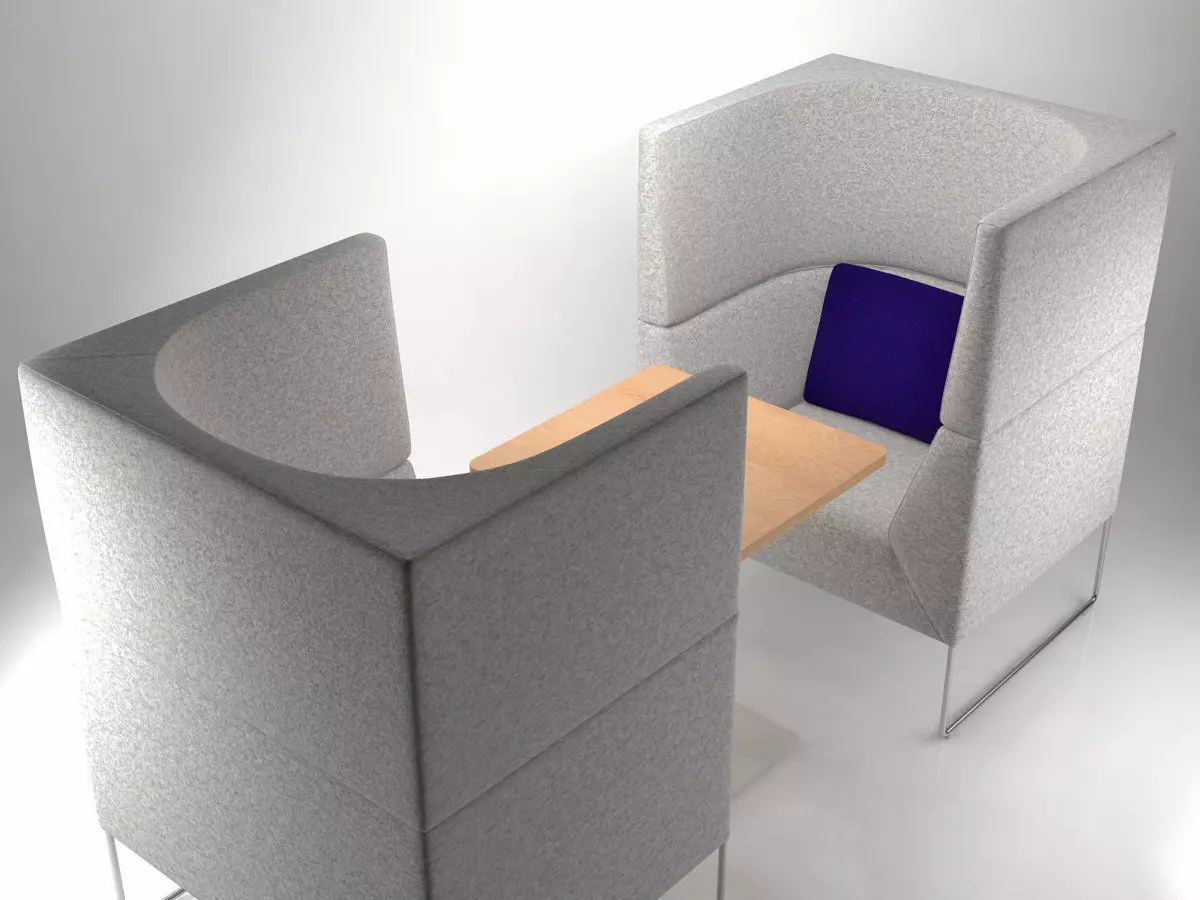 Mason High Back Set 1 3D model_2